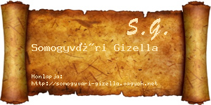 Somogyvári Gizella névjegykártya