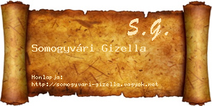 Somogyvári Gizella névjegykártya